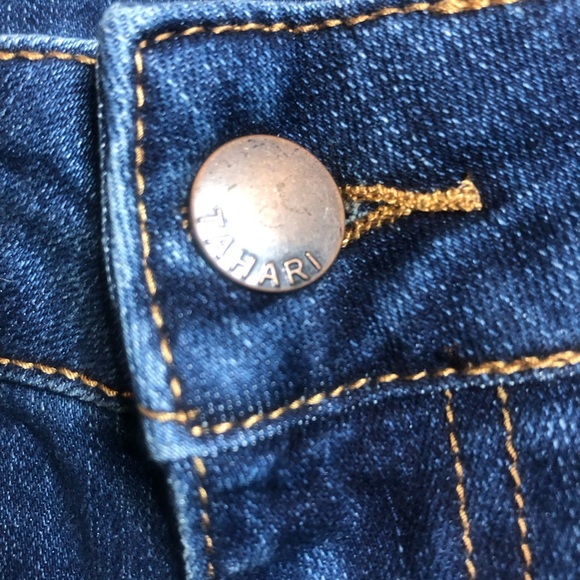 Tahari Denim Jeans Dark Wash - Size 4/27 - Picture 8 of 9